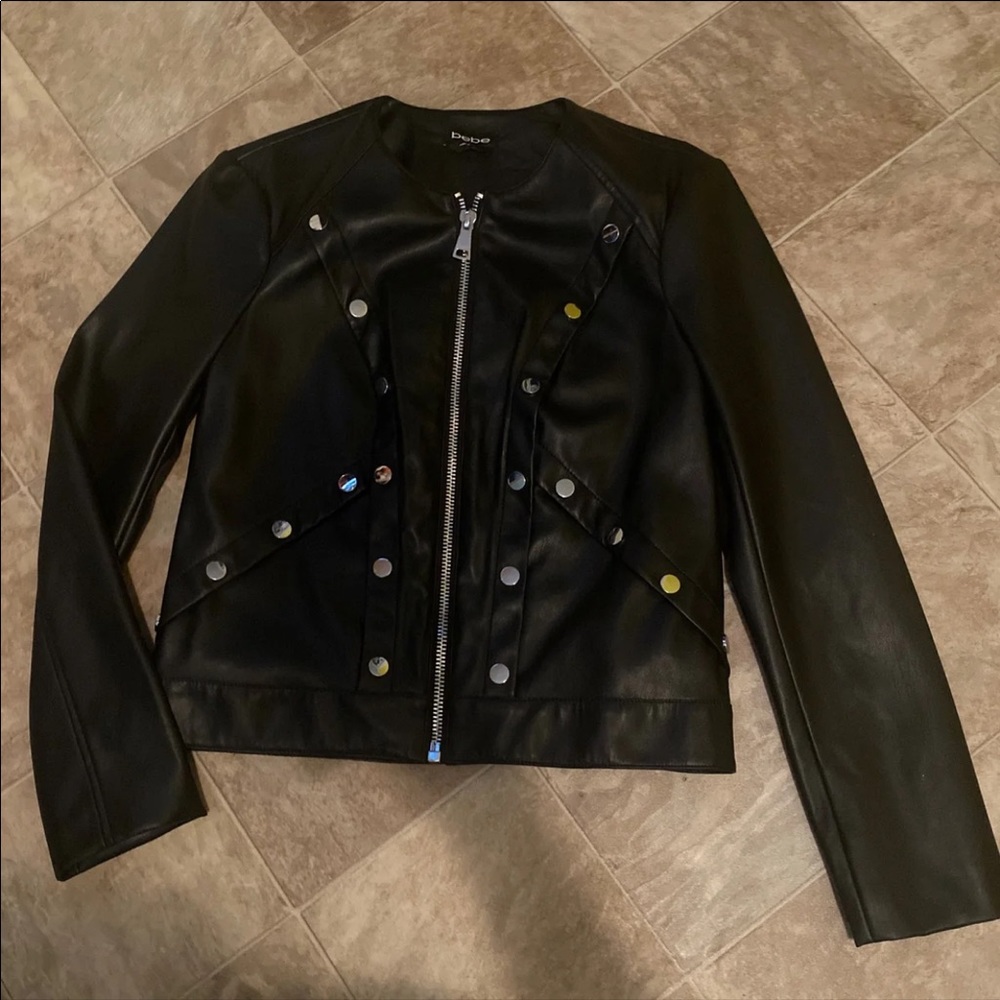 Bebe faux leather jacket